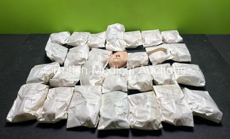 28 x Laerdal Anne Manikin Face Skin Replacements *Like New* **H**