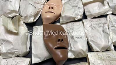 28 x Laerdal Anne Manikin Face Skin Replacements *Like New* **H** - 4