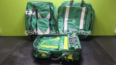 3 x Medical Rucksacks / Bags