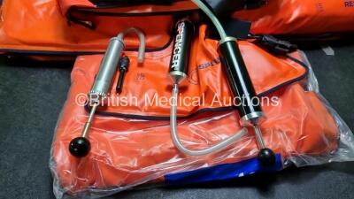 3 x Spencer Res Q Splints with 3 x Pumps - 4