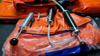 3 x Spencer Res Q Splints with 3 x Pumps - 5