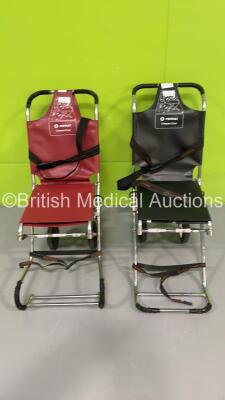 2 x Ferno Compact Evacuation Chairs