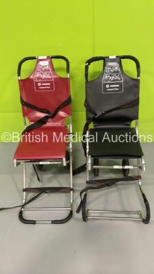 2 x Ferno Compact Evacuation Chairs