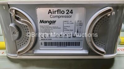 3 x Mangar Airflo 24 Compressors with 2 x Emergency Lifting Cushions and 4 x Stretcher Bars - 5