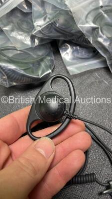 Large Quantity of Radio Earpieces - 9