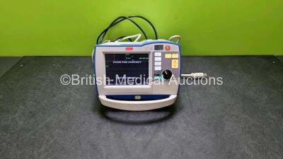 Zoll R Series Plus Defibrillator / Monitor (Powers Up) Including Pacer, ECG and Printer Options with 3 Lead ECG Lead, 1 x Battery and Paddle Lead *SN AF08L006350*