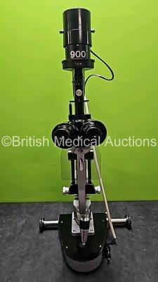 Haag Streit Bern AG 900 Slit Lamp (Untested Due to Foreign Lead) with Binoculars and 2 x 10 x Eyepieces *NA* - 3