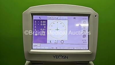 Yeosn Auto Focimeter Model CCQ-800 Ver 3.41 with 1 x Power Supply (Powers Up) *SN 04002991* - 4