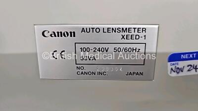 Canon Auto Lensmeter Xeed-1 (Powers Up and Scratched Screen) *SN 200364* - 11