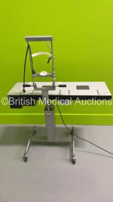 Haag Streit Bern Hydraulic Table with Chin Rest and 2 x 16x Eyepieces (Powers Up) *100035793* - 4