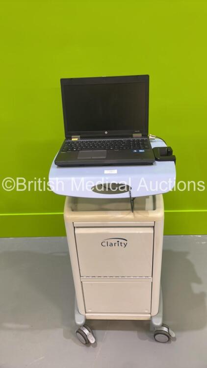 Clarity RetCam Shuttle Workstation with HP Laptop (HDD REMOVED)