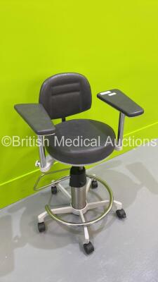 Dexta Hydraulic Ophthalmic Stool (Hydraulics Tested Working) - 2