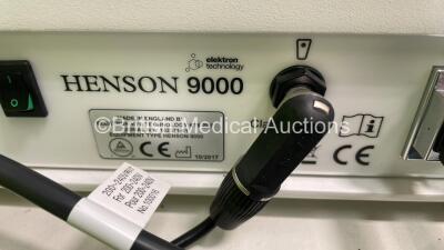 Elektron Eye Technology Henson 9000 Field Analyzer Version 3.6 with PC, Software and Finger Trigger (Powers Up) *S/N 152371-01* **Mfd 10/2017** ***IR455*** - 7