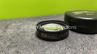 Keeler Volk II 20 D Double Aspheric Lens in Case - 2