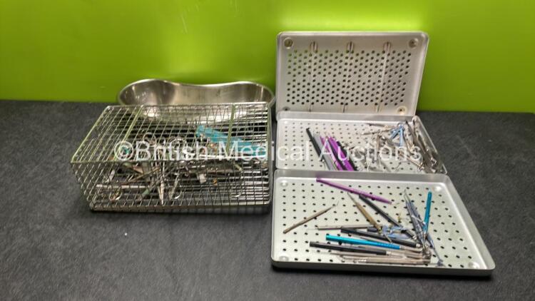 Job Lot of Ophthalmic Surgical Instruments and Trays