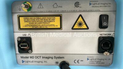 Lightlab Optical Coherence Tomography OCT Non-Occlusive Imaging of Coronary Vasculature in High Resolution, Model M2 OCT imaging System with Activated Software and Sony UP-D897 Digital Graphic Printer (Powers Up) - 7