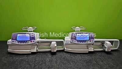 2 x Fresenius Kabi Injectomat TIVA GB Agilia Syringe Pumps (Both Power Up) *SN 20251245 / 23379337*