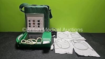 Mixed Lot Including 1 x Bardscan IIs Bladder Scanner with 1 x Bardscan II Ultrasound Transducer / Probe *Untested* in Carry Bag (No Power) and 5 x Deltex Oesophageal Doppler Probe *All Expired* with 1 x Deltex Oesophageal Doppler Probe Connector Ref 9051-