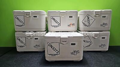 7 x NoMad Medical Transport Cool Boxes