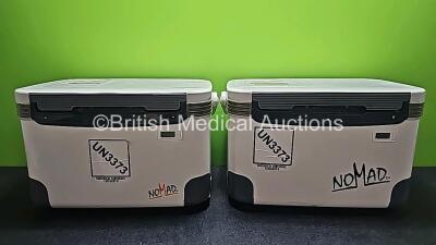 2 x NoMad Medical Transport Cool Boxes