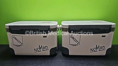 2 x NoMad Medical Transport Cool Boxes