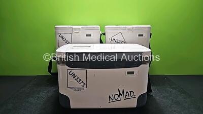 5 x NoMad Medical Transport Cool Boxes (1 x Damage Lid Lock)