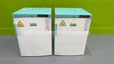 2 x Lec Medical Fridges (Both Not Power Tested Due to Cut Power Supply's) *S/N 5072851044440940 / 5072852344440940*