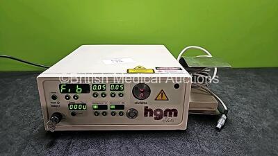 HGM Elite Portable 532 Green Ophthalmic Laser Haag Streit (Powers Up and Loose Key ) with 1 x Footswitch and 1 x Key