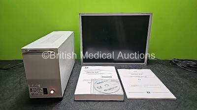 Mixed Lot Including 1 x Nidek RS-3000 Advance Isolation Transformer Optical Coherence Tomography (Powers Up), 1 x NEC LCD Monitor Multisync LCD2190UXp and 1 x Navis-EX Manual with 1 x CD and 1 x Pendrive