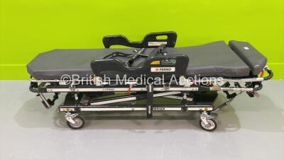 Ferno Harrier Electric Ambulance Stretcher with Cushions and Mattress (Unable to Power Test Due to No Battery) *S/N HAR-1062*