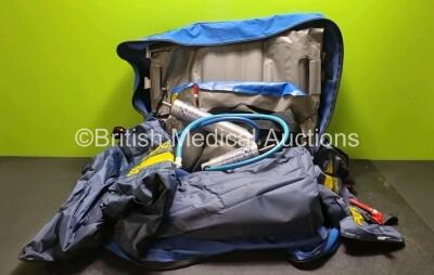 Job Lot Including 1 x Hartwell Medical Evac U Splint Adult Mattress and 3 x Hartwell Medical Evac - U Splints with 2 x Pumps