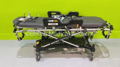 Ferno Pegasus Hydraulic Ambulance Stretcher with Mattress (Hydraulics Tested Working) *S/N PEG5392*