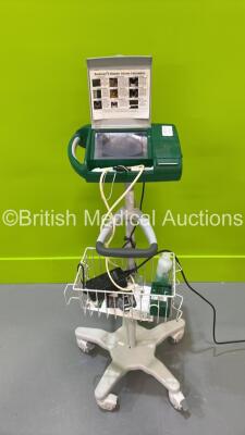 BardScan II Bladder Scanner with Battery and Transducer on Stand (Powers Up) *S/N NH21940* **BRI**