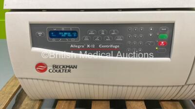 Beckman Coulter Allegra X-12 Centrifuge (Powers Up) *S/N ALA06B06* - 2