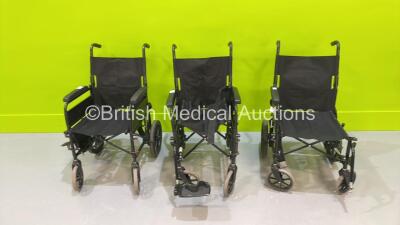 3 x Manual Wheelchairs