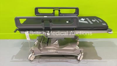 Anetic Aid QA4 Electric Surgery Trolley with Cushions and Controller (Powers Up) *S/N 2090*