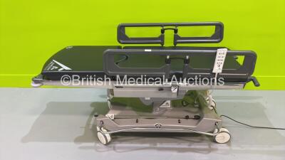 Anetic Aid QA4 Electric Surgery Trolley with Cushions and Controller (Powers Up) *S/N 2087*