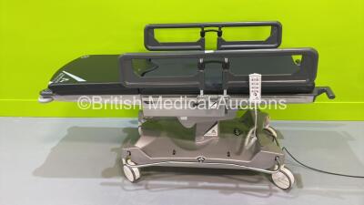 Anetic Aid QA4 Electric Surgery Trolley with Cushions and Controller (Powers Up) *S/N 2088*