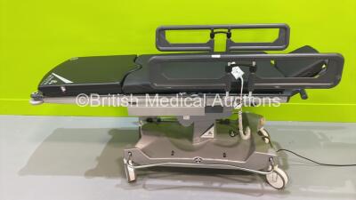 Anetic Aid QA4 Electric Surgery Trolley with Cushions and Controller (Powers Up) *S/N 2094*