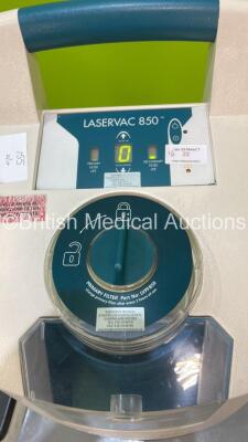 1 x Seca Stand on Scales and 1 x LaserVac 850 Suction Unit (Powers Up) *S/N 0185* - 2