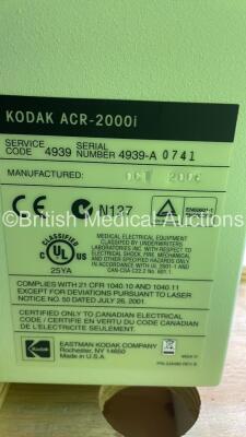 Kodak ACR-2000i Computed Radiography System (No Power) - 4