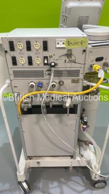 Datex-Ohmeda Aestiva/5 Anaesthesia Machine with Monitor, Bellows, Absorber and Hoses (Incomplete - 110V Power Supply - Power Supply Not Included) - 5