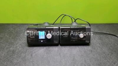 2 x ResMed Airsense 10 Autoset CPAP Units (Both Power Up with Stock Power Supply Stock Power Not Included)