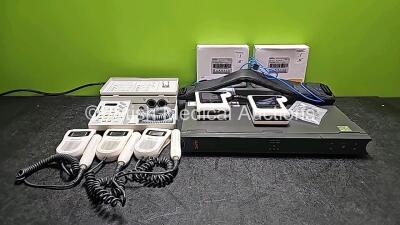 Mixed Lot Including 1 x Huntleigh Maxi Dopplex Unit (Powers Up), 2 x Given PillCam Recorder DR3 Units (No Power - Suspected Flat Batteries) with 1 x Given Imaging Attachment, 3 x Diapad Units and 1 x APC Smart-UPS SC 450 *SN 701D01-04-01938 / 01088 / DR30