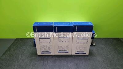 Job Lot Including 4 x Boxes of Olympus Lens Cleaners Ref LCS4K00UNOL, 1 x Box of Olympus Shaver Blades Ref SB4040SC, and 2 x Boxes of Olympus Shaver Blades Ref SB4015SC *Mfd 2021 / 2022*