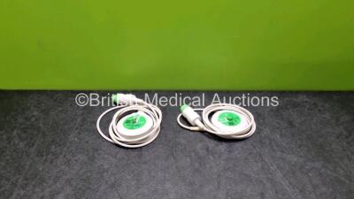 2 x Sonicaid US Transducers *SN 019137 / 019095*