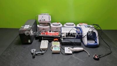 Mixed Lot Including 1 x Marshall Video Laryngoscope (Snapped Bracket) 1 x Covidien Nellcor Bedside SpO2 Monitor, 1 x Fisher & Paykel Airvo 2 Respiratory Humidifier, 4 x Pari Boy Classic Units, 1 x Extron VGA Audio Switcher, 1 x APC Smart UPS 620, 1 x Hun