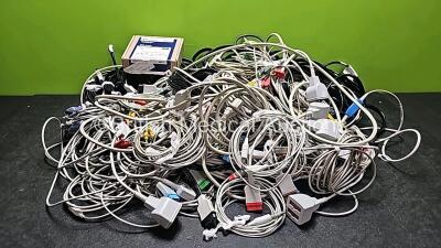 Large Quantity Of Patient Monitoring Cables/Leads *W*