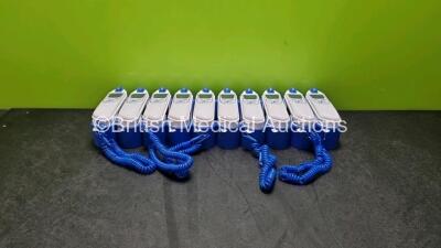 Approx 60 x Covidien Genius 3 Tympanic Thermometers with Bases *10 x Only in Photo*