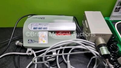 Mixed Lot Including 2 x GE Exergen Temporal Scanners, 1 x GE Dual Footswitch, 1 x Bair Hugger Ranger, 1 x Olympus MU-1 Leakage Tester, 1 x Vivadent Silamat Unit and 1 x Bardscan 2 Bladder Scan with Probe - 2